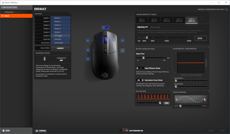 engine Rival Grip Battery gaming Claw 3 Wireless 2.4Ghz Mouse year-long Bluetooth SteelSeries Finger.png
